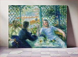 Πίνακας, Lunch at the Restaurant Fournaise (The Rowers’ Lunch) (1875) by Pierre-Auguste Renoir