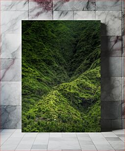 Πίνακας, Lush Green Mountains Καταπράσινα Βουνά