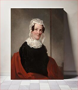 Πίνακας, Lydia Coit Terry (Mrs. Eliphalet Terry), (ca. 1824) by Samuel F. B. Morse