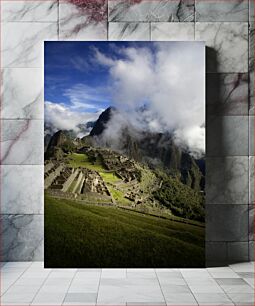 Πίνακας, Machu Picchu Amid Clouds Μάτσου Πίτσου Ανάμεσα σε Σύννεφα