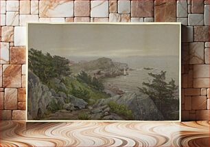 Πίνακας, Mackerel Cove by William Trost Richards