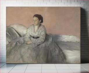 Πίνακας, Madam Rene de Gas (ca. 1872–1873) by Edgar Degas