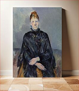 Πίνακας, Madame Cézanne (Portrait de Madame Cézanne) (ca. 1888–1890) by Paul Cézanne