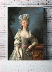 Πίνακας, Madame du Barry (1782) by Élisabeth Louise Vigée Le Brun