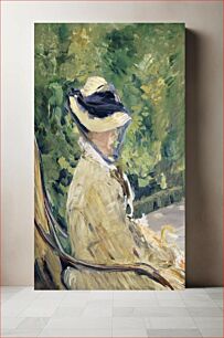 Πίνακας, Madame Manet (Suzanne Leenhoff, 1830–1906) at Bellevue (1880) by Édouard Manet
