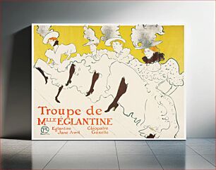 Πίνακας, Mademoiselle Eglantine’s Troupe (1896) by Henri de Toulouse–Lautrec