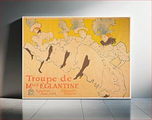 Πίνακας, Mademoiselle Eglantine’s Troupe (1896) by Henri de Toulouse–Lautrec