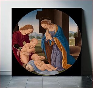 Πίνακας, Madonna Adoring the Child with the Infant Saint John the Baptist and an Angel