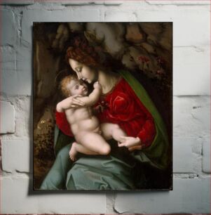 Πίνακας, Madonna and Child by Bachiacca (Francesco d'Ubertino Verdi)