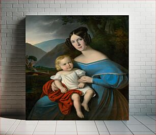 Πίνακας, Madonna and child, Jakab Marastoni