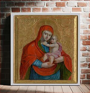 Πίνακας, Madonna and child, Jan Rombauer