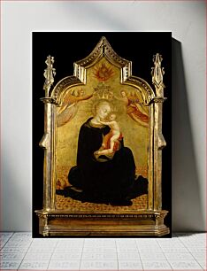 Πίνακας, Madonna and Child with Angels by Sassetta (Stefano di Giovanni)