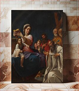 Πίνακας, Madonna and Child with Saints