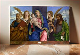 Πίνακας, Madonna and Child with Saints