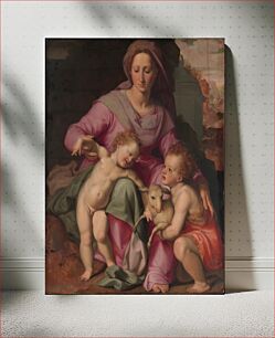 Πίνακας, Madonna and Child with the Infant Saint John the Baptist by Santi di Tito