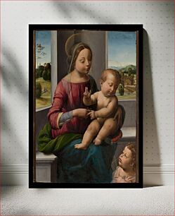 Πίνακας, Madonna and Child with the Young Saint John the Baptist by Fra Bartolomeo (Bartolomeo di Paolo del Fattorino)