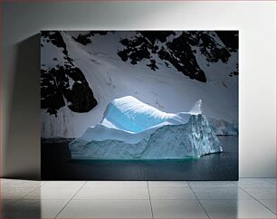 Πίνακας, Magnificent Iceberg Μαγευτικό Παγόβουνο