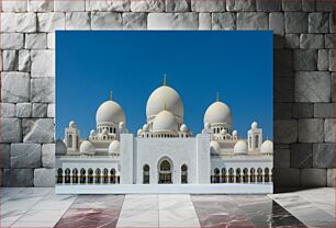 Πίνακας, Magnificent White Mosque Υπέροχο Λευκό Τζαμί
