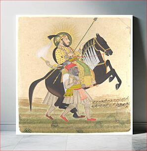Πίνακας, Maharana Sangram Singh Riding a Prize Stallion