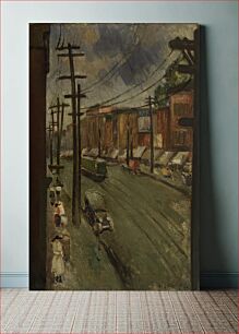 Πίνακας, Main Street, Montreal, Louis Wiesenberg