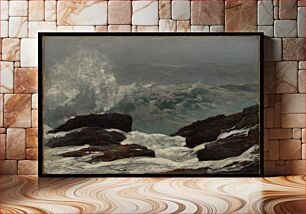 Πίνακας, Maine Coast by Winslow Homer
