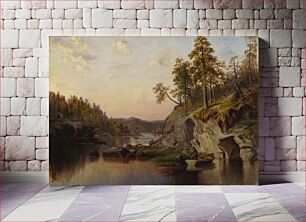 Πίνακας, Maisema hämeestä, 1860 - 1867, Emma Gyldénvon Schantz