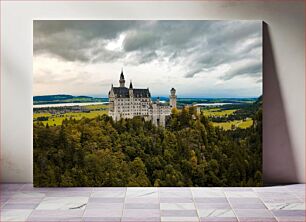 Πίνακας, Majestic Castle in Scenic Landscape Μαγευτικό Κάστρο σε γραφικό τοπίο