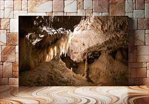 Πίνακας, Majestic Cavern Formations Μεγαλειώδεις Σχηματισμοί Σπηλαίων