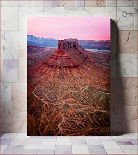 Πίνακας, Majestic Desert Mesa at Sunset Majestic Desert Mesa στο ηλιοβασίλεμα