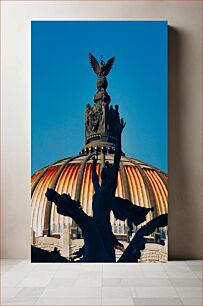 Πίνακας, Majestic Dome and Sculpture Μεγαλοπρεπής Θόλος και Γλυπτική