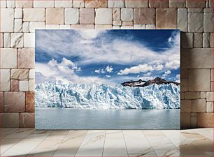 Πίνακας, Majestic Glacier Landscape Μεγαλοπρεπές τοπίο παγετώνων