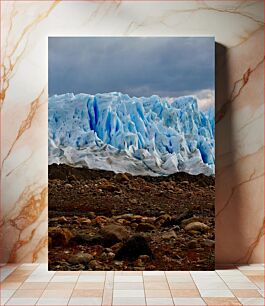 Πίνακας, Majestic Glacier Μεγαλοπρεπής παγετώνας