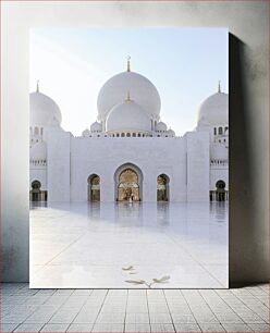 Πίνακας, Majestic Mosque in Daylight Μεγαλοπρεπές Τζαμί στο φως της ημέρας