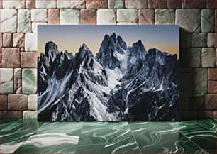 Πίνακας, Majestic Mountain Range at Dusk Μαγευτική οροσειρά στο σούρουπο