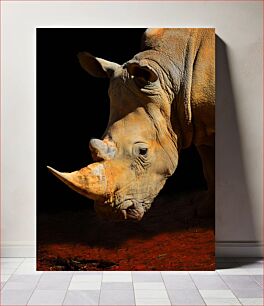 Πίνακας, Majestic Rhinoceros Μεγαλοπρεπής Ρινόκερος
