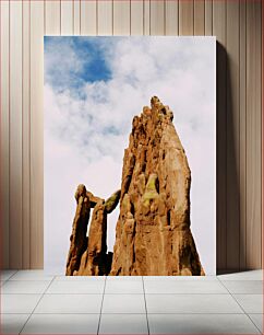 Πίνακας, Majestic Rock Formation Against a Cloudy Sky Majestic Rock Formation Against a Clothy Sky