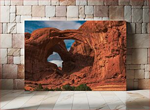Πίνακας, Majestic Rock Formation in Desert Majestic Rock Formation στην Έρημο