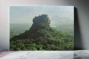 Πίνακας, Majestic Rock in Lush Landscape Majestic Rock σε Καταπράσινο Τοπίο