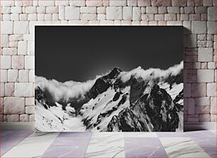 Πίνακας, Majestic Snow-Capped Mountains Μαγευτικά Χιονισμένα Βουνά