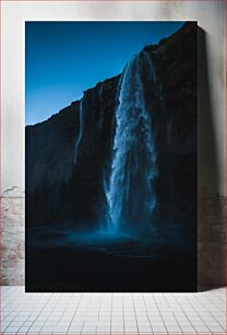 Πίνακας, Majestic Waterfall at Dusk Majestic Waterfall at Dusk