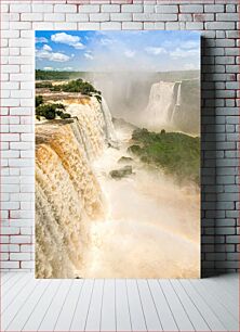 Πίνακας, Majestic Waterfalls Μεγαλειώδεις Καταρράκτες