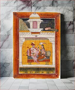 Πίνακας, Malkos Raga, Folio from a Ragamala (Garland of Melodies)