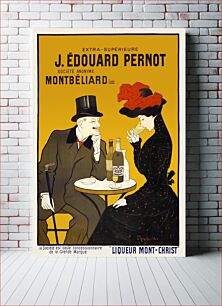 Πίνακας, Man and woman at a cafe (1900) by Leonetto Cappiello