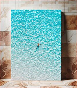 Πίνακας, Man Floating in the Ocean Άνθρωπος που επιπλέει στον ωκεανό
