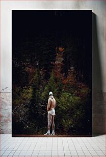 Πίνακας, Man in the Forest Άνθρωπος στο Δάσος