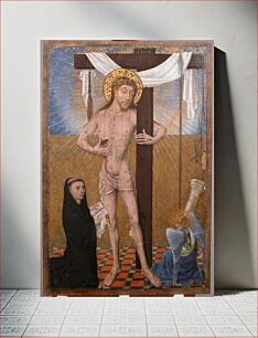 Πίνακας, Man of Sorrows with Kneeling Donor, South Netherlandish