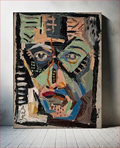 Πίνακας, Man's face by Arnold Peter Weisz Kubínčan
