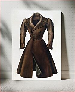 Πίνακας, Man's Topcoat (1935–1942) by Henry de wolfe