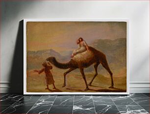 Πίνακας, Man with Woman on Camel, Miner Kilbourne Kellogg