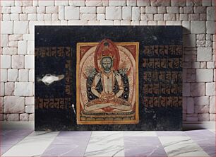 Πίνακας, Manjushri (top), Folio from a Paramartha Namasangiti (Absolute Truth of the Singing Together of the Name)